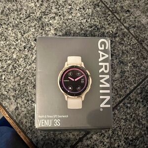 Garmin Venu 3S Smartwatch - Ivory and Soft Gold